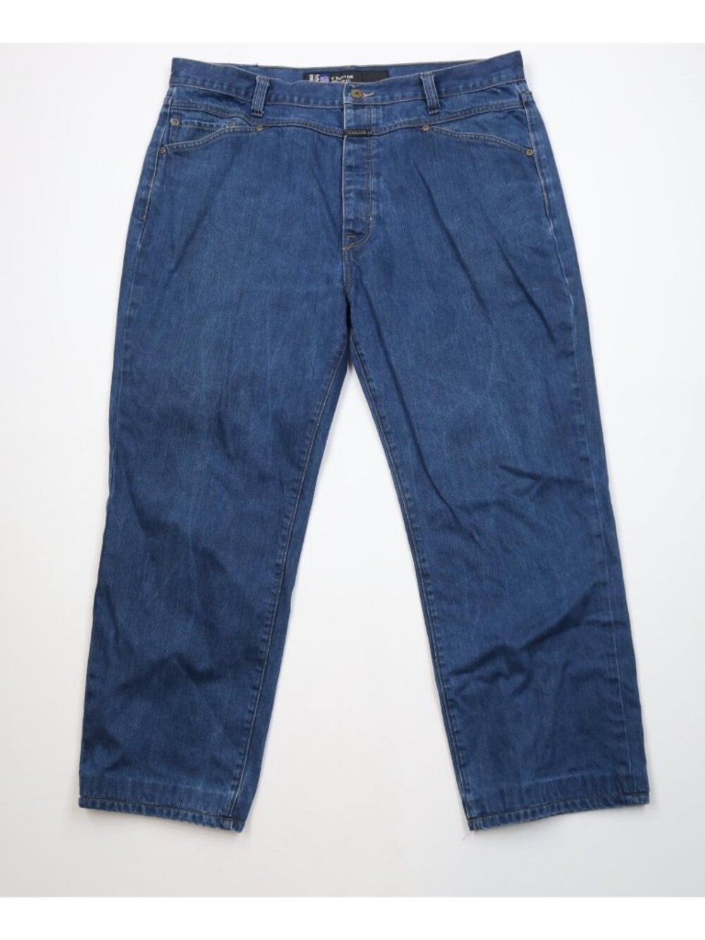 Vintage 90s Marithe Francois Girbaud Mens 40x28 Regular Fit Wide Leg Denim Jeans